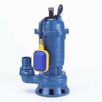 WQP Stainless steel sewage submersible pump 220V 50HZ Single phase