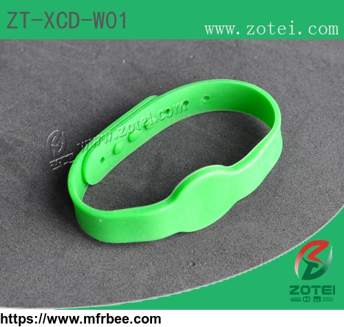 rfid_round_silicone_wristband_concave_convex_button_product_model_zt_xcd_w01_