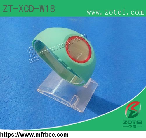 rfid_clock_silicone_wristband_product_model_zt_xcd_w18_