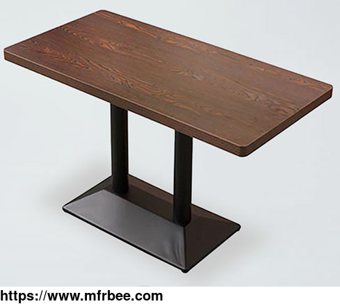 dt10_rectangle_wooden_table_metal_leg