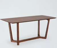 more images of DT12 Nordic Design Rectangle Solid Oak Wood Table