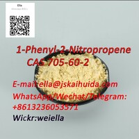 more images of Fast Delivery and Top purity 1-Phenyl-2-Nitropropene(P2NP) cas 705-60-2