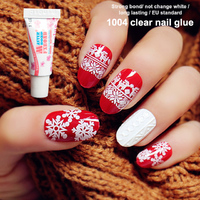 more images of 1g clear Nail glue liquid cyanoacrylate nail art for fake nail