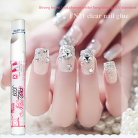 1.5g clear Nail glue nail art for stick fake nail