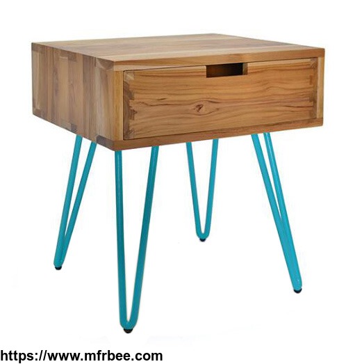 china_natural_edge_end_table_wood_side_table_nightstand_with_drawer_wholesale