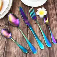 5pcs flatware sets amazon top seller 2018 wedding gifts for guests new flatware dining table sets stainless steel cutlery set