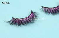 more images of Colored Siberian Mink Fur Eyelashes(MC86)