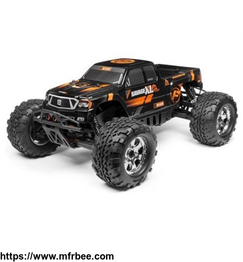 hpi_savage_xl_flux_rtr_1_8_4wd_electric_monster_truck_w_2_4ghz_radio