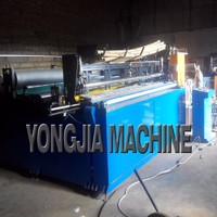 more images of Automatic rewinding and perforating paper machine