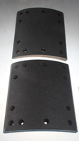 more images of 4551 19369 19370 Meritor brake lining NAO Free Asbestos for truck, tractor, trailers