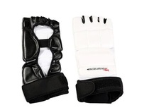 Black and White excellent professional taekwondo foot gloves protector equipment with WTF approved