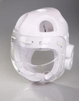 Professional Karate helmet/Head Guards With PVC Plastic Mask
