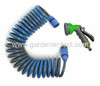 more images of 10M Double Color PU Recoil Water Hose With Spray Nozzle