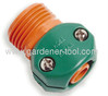 more images of Plastic 3/4" male thread hose connector for 1/2" garden hose
