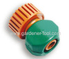plastic 1/2" garden hose tap connector with 3/4" female thread