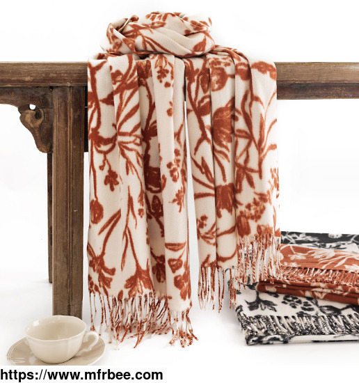 fashion_popular_autumn_winter_printed_plants_flowers_65_180cm_neckerchief_scarves_shawls_for_women