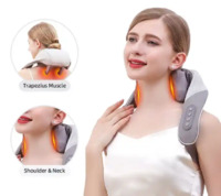 High quality heating neck massager electric Knead the trapezius muscle deeply Neck massage shawl smart neck massager