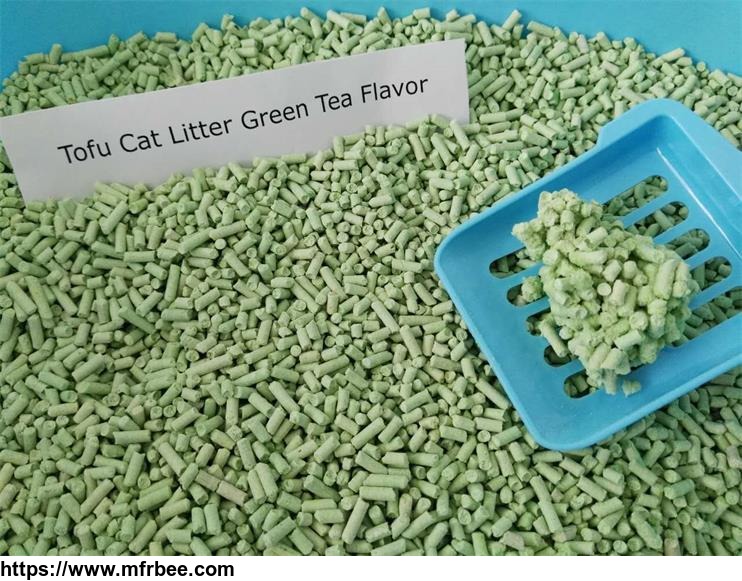 green_tea_flavor_cat_litter_flushable