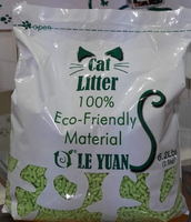 more images of Green tea flavor cat litter flushable