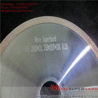 Metal - bonded diamond grinding wheel processing ceramics Alisa@moresuperhard.com