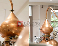 more images of 300L Copper Pot Still Alcohol Whiskey Vodka Distillation Equipment for Sale