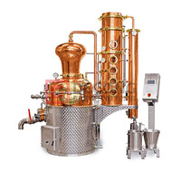 more images of 20L - 500L Alcohol Distillation Equipment Home Wine Copper Distiller
