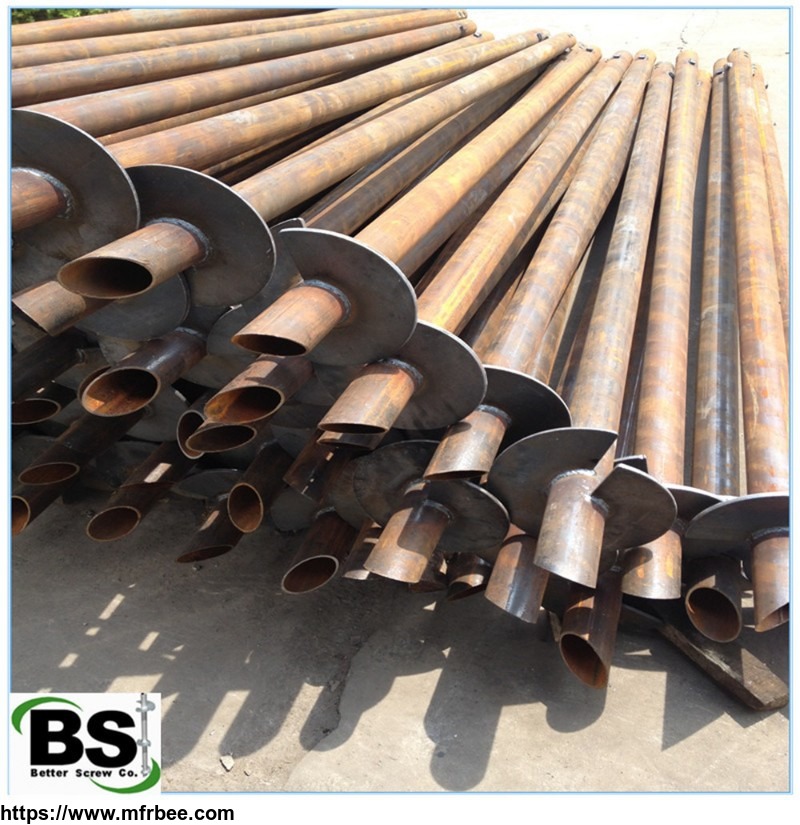 hot_rolled_plate_helices_material_standard_round_shaft_helical_piles