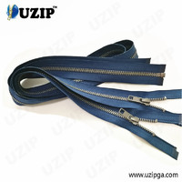 anti sliver one-way separating zipper
