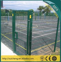 more images of Guangzhou factory Free Sample metal welded plastic playground fence
