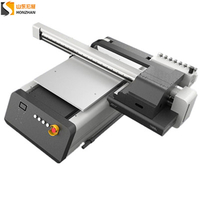 Honzhan HZ-UV6090 Digital UV Led Flatbed Printer 600x900mm with Three Epson XP600 Print heads