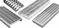 Diamond Channel-shaped Safety Grating - Skid Resistance