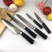 Good quality wholesale POM handle Kitchen cutlery damascus knife