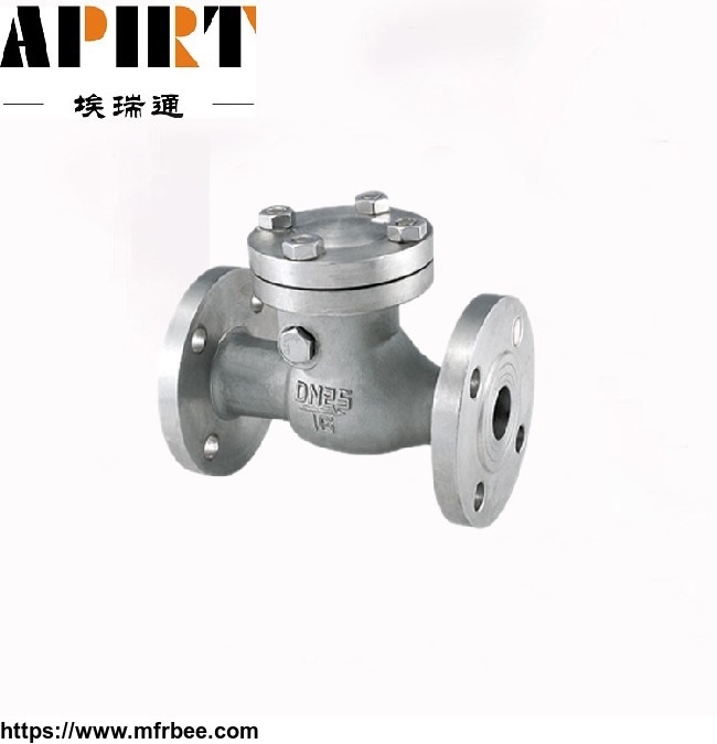 high_quality_jis_stainless_steel_flanged_check_valve_10k_from_chinese_factory