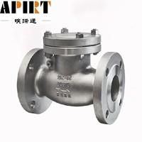 more images of High quality JIS stainless steel flanged check valve 10K from chinese factory