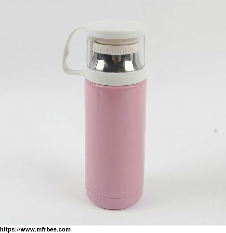 a_350ml_201_stainless_steel_push_type_thermos_mugwater_cup_with_lid