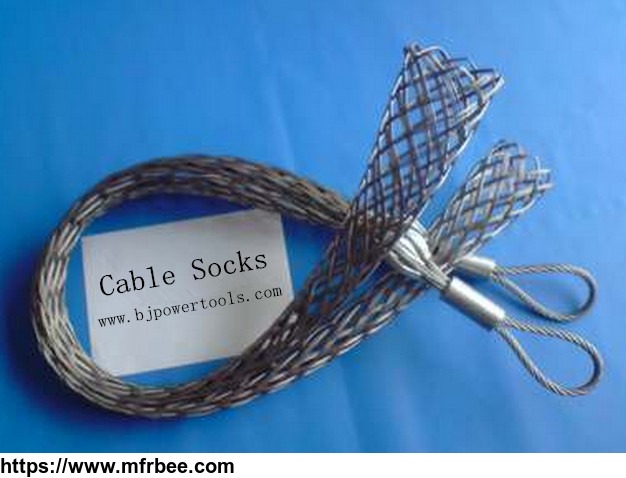 cable_socks_cable_wire_rope_pulling_grip_wire_rope_sock_wire_mesh_grips