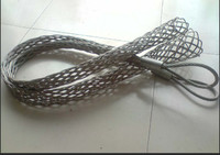 more images of Cable socks Cable wire rope pulling grip Wire rope sock wire mesh grips
