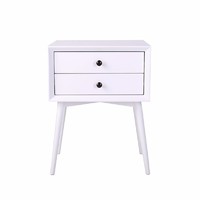 more images of Europe Style Wood Nightstand Designs MDF Bedside Table