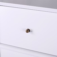 more images of Wihte Wooden Modern Livingroom 4 drawer Cabinet For Home Furniture