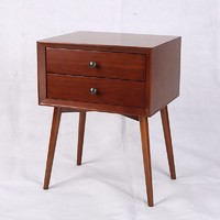more images of high quality 2 drawers wood bedside cabinet cherry cabinet