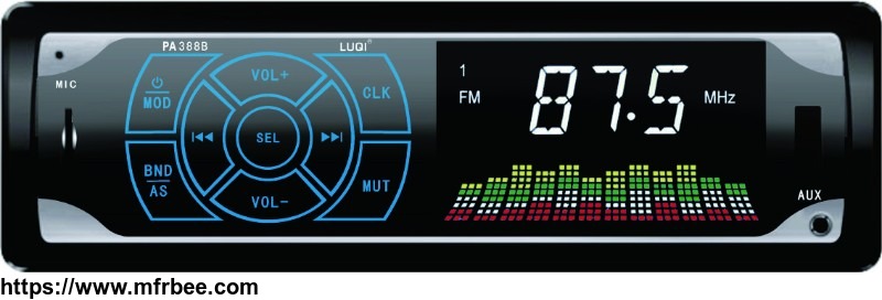 new_design_touch_button_color_display_car_mp3_player_with_fm_am_band