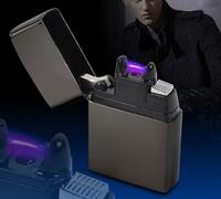 Windproof USB Rechargeable Electronic Arc Lighter for Cigarette and Cigars