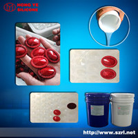 Transparent silicon rubber for jewellery casting