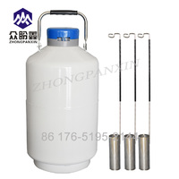 more images of 10L portable liquid nitrogen tank for transport and storage
