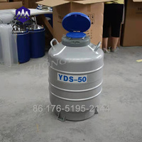 Liquid nitrogen container ,50L Cryogenic Container Freezer Liquid Nitrogen Storage Tank