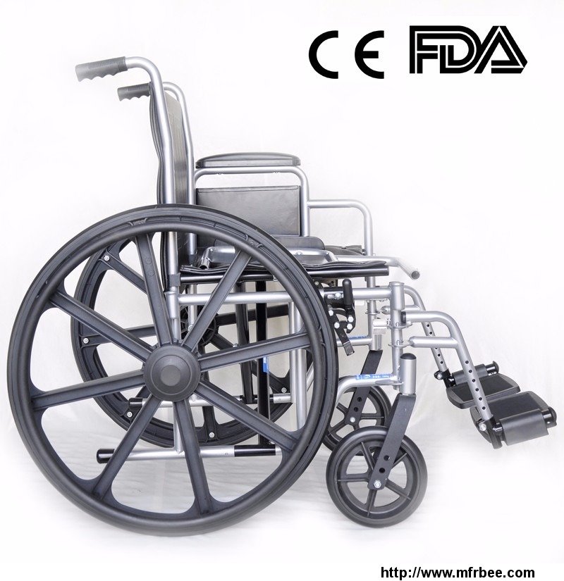 foldable_light_weight_manual_wheelchair_for_elderly_and_handicapped