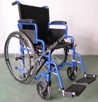 Lightweight wheelchair with aluminum frame and high quality