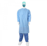 more images of Waterproof antistatic Disposable Surgical Coat 18-60gsm Disposable Ot Gown