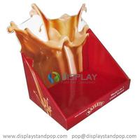 Hot Sales Corrugated Cardboard Counter Display Units For Chocolate