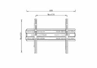 PTS009-1 Fixed TV Wall Mount